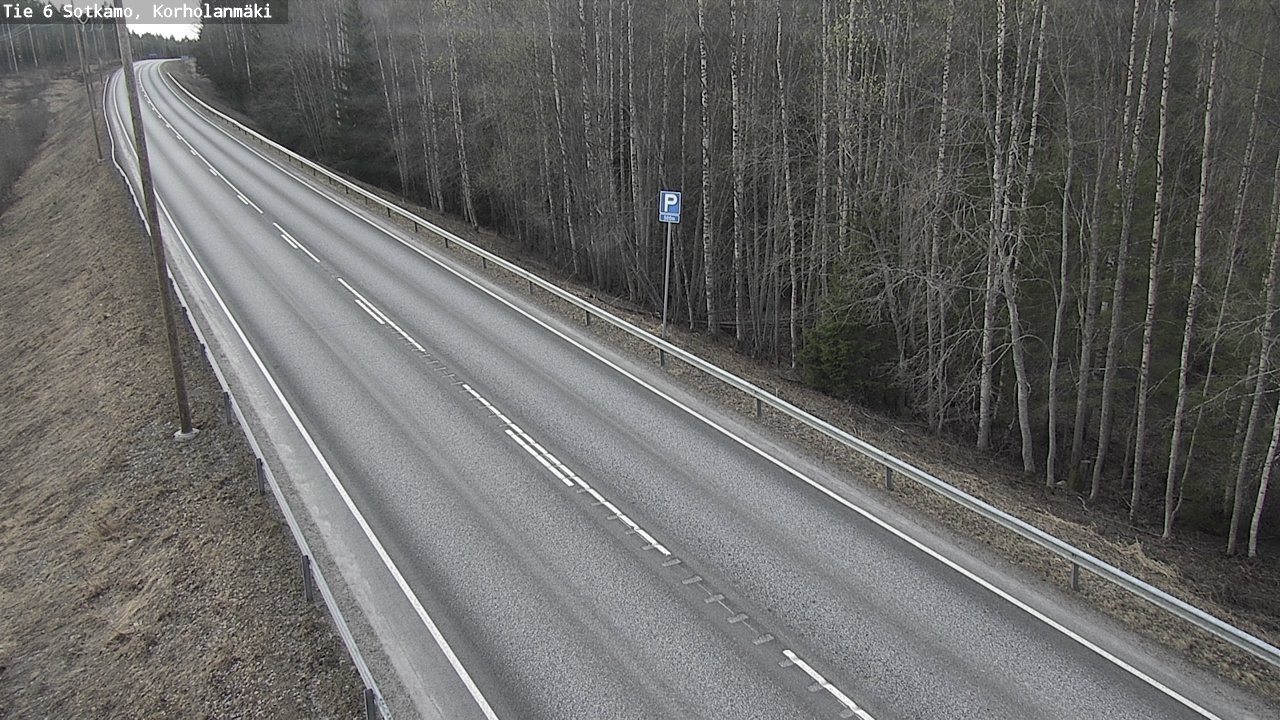 Weather Camera Image Road 6 Sotkamo, Korholanmäki, Sotkamo, Kainuu