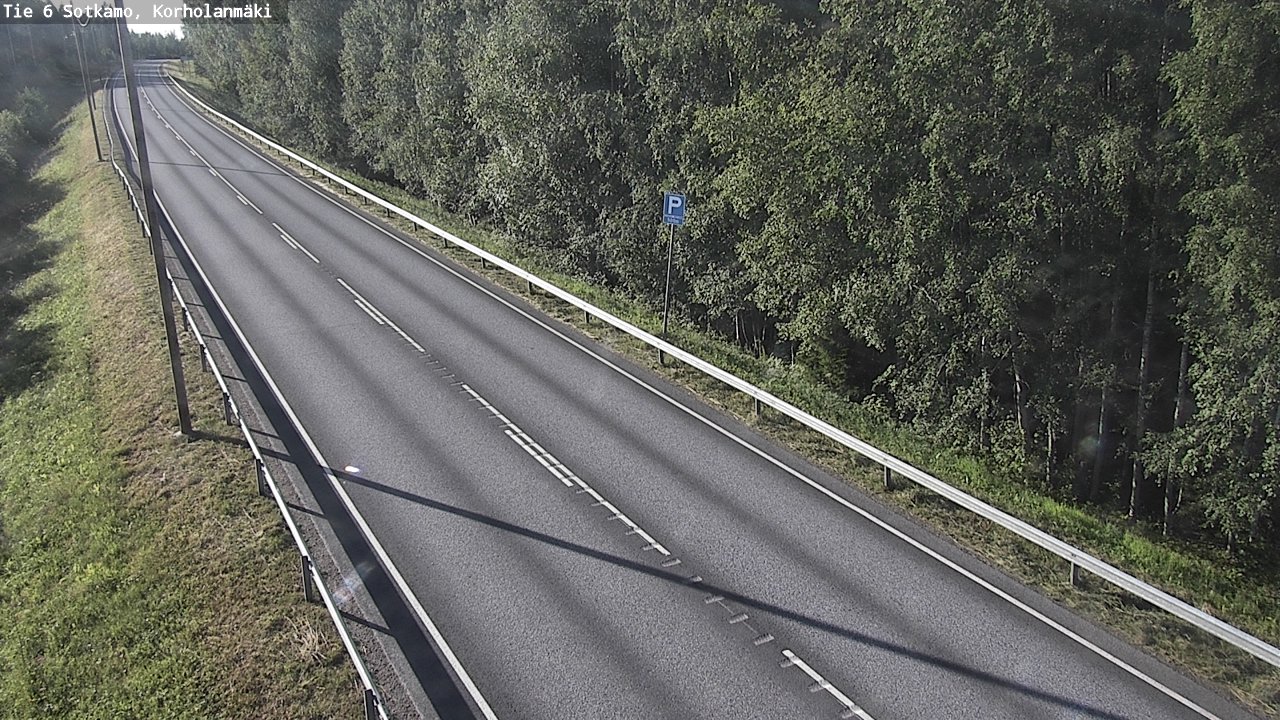 Weather Camera Image Road 6 Sotkamo, Korholanmäki, Sotkamo, Kainuu