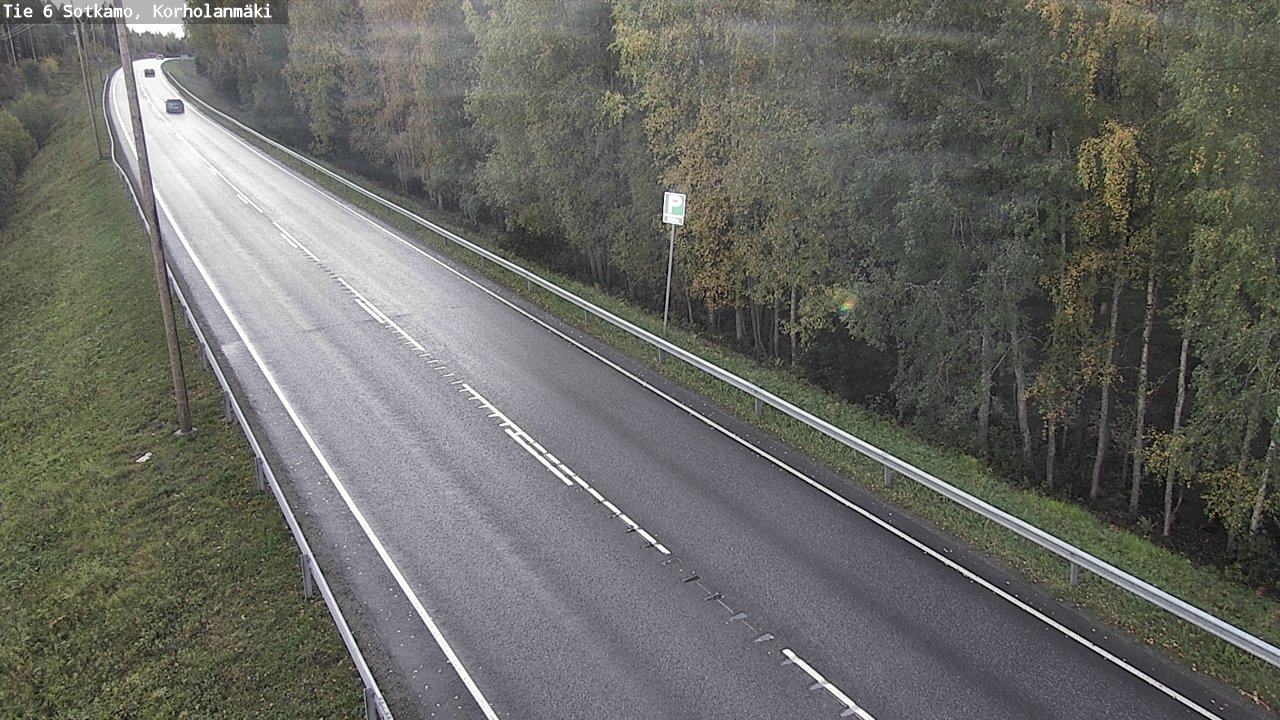 Kelikamerat Kuva Tie 6 Sotkamo, Korholanmäki, Sotkamo, Kainuu