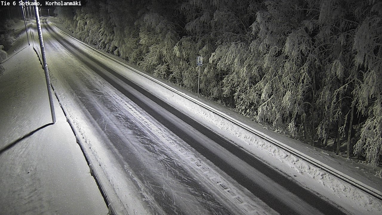 Kelikamerat Kuva Tie 6 Sotkamo, Korholanmäki, Sotkamo, Kainuu