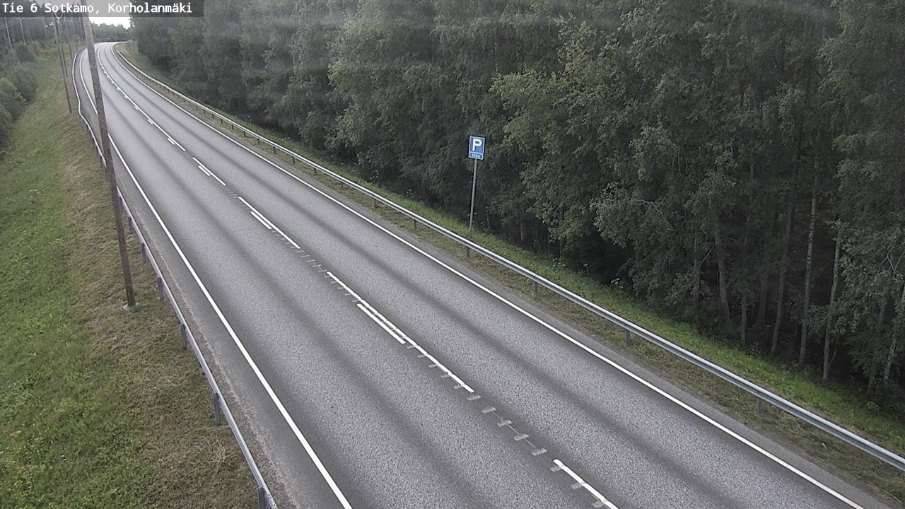 Weather Camera Image Road 6 Sotkamo, Korholanmäki, Sotkamo, Kainuu