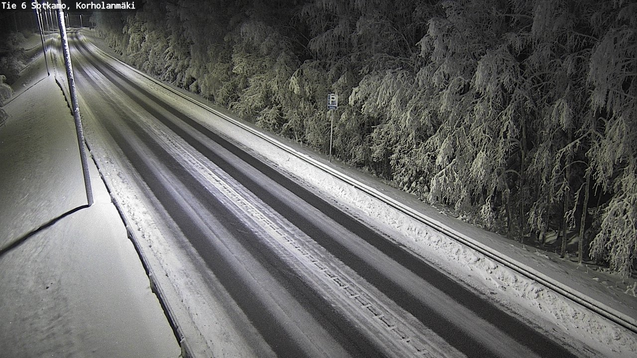 Kelikamerat Kuva Tie 6 Sotkamo, Korholanmäki, Sotkamo, Kainuu