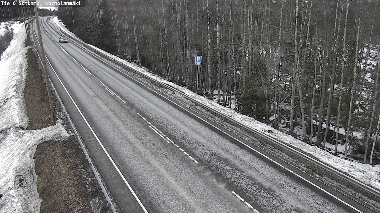 Weather Camera Image Road 6 Sotkamo, Korholanmäki, Sotkamo, Kainuu
