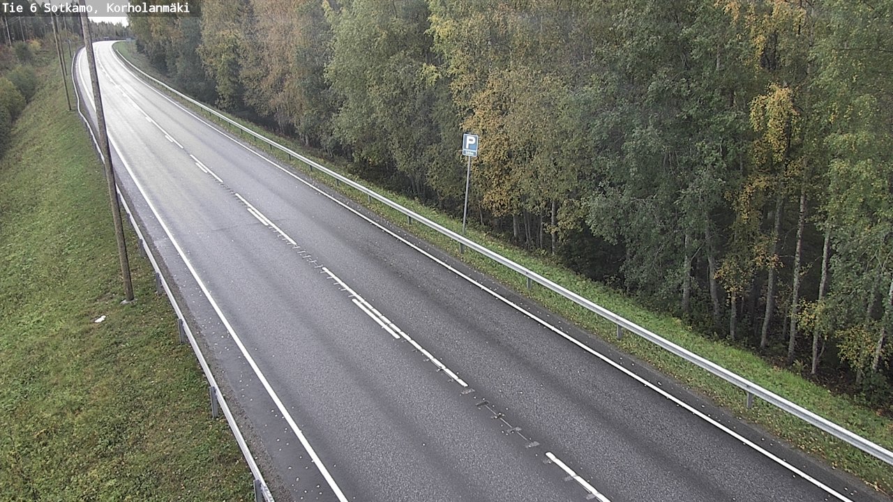 Kelikamerat Kuva Tie 6 Sotkamo, Korholanmäki, Sotkamo, Kainuu