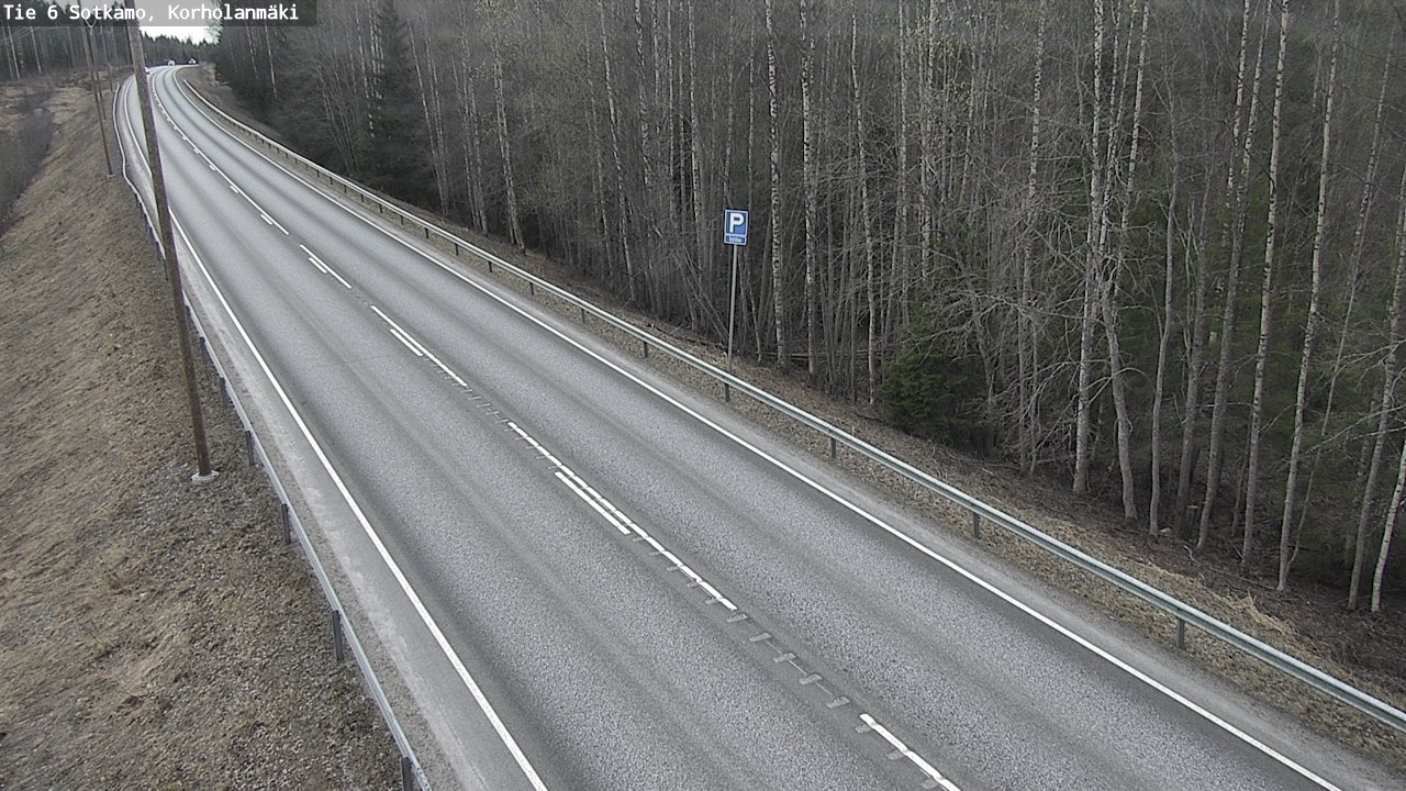 Weather Camera Image Road 6 Sotkamo, Korholanmäki, Sotkamo, Kainuu