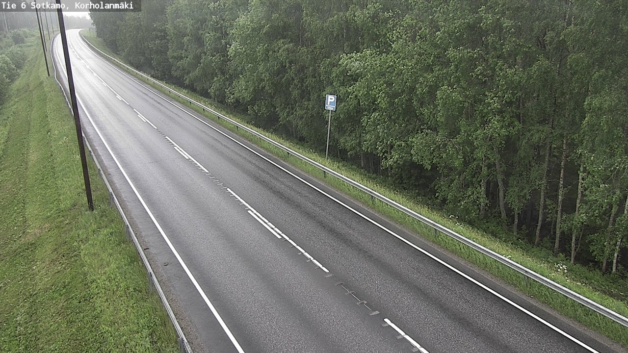 Kelikamerat Kuva Tie 6 Sotkamo, Korholanmäki, Sotkamo, Kainuu