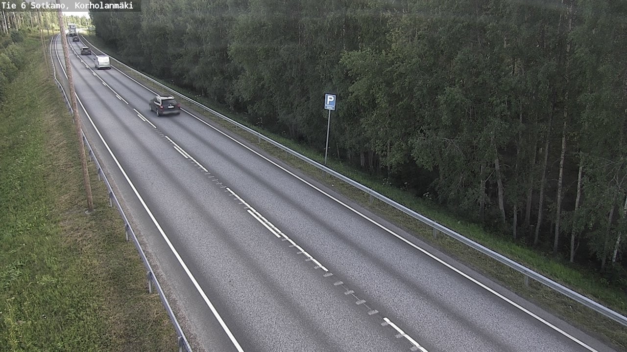 Kelikamerat Kuva Tie 6 Sotkamo, Korholanmäki, Sotkamo, Kainuu