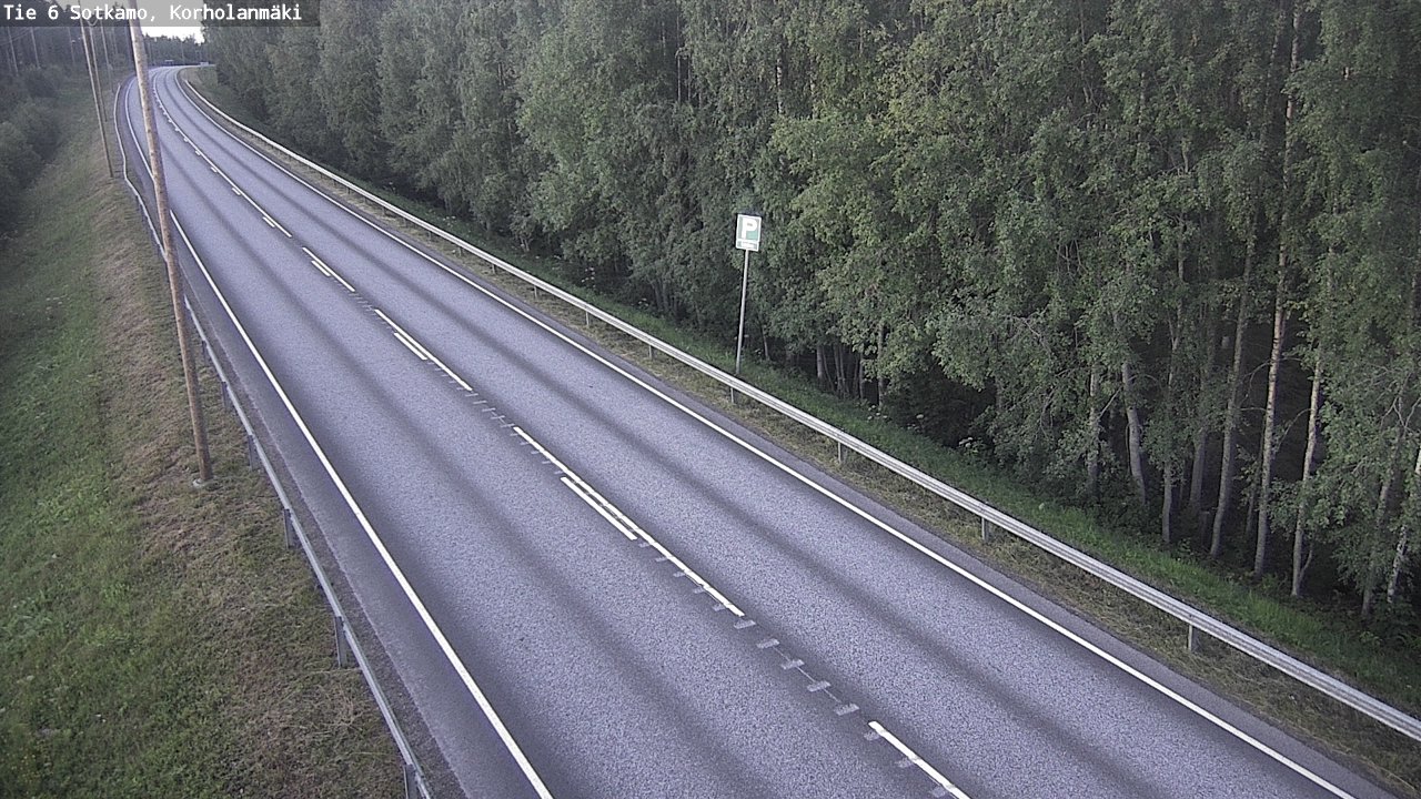 Kelikamerat Kuva Tie 6 Sotkamo, Korholanmäki, Sotkamo, Kainuu