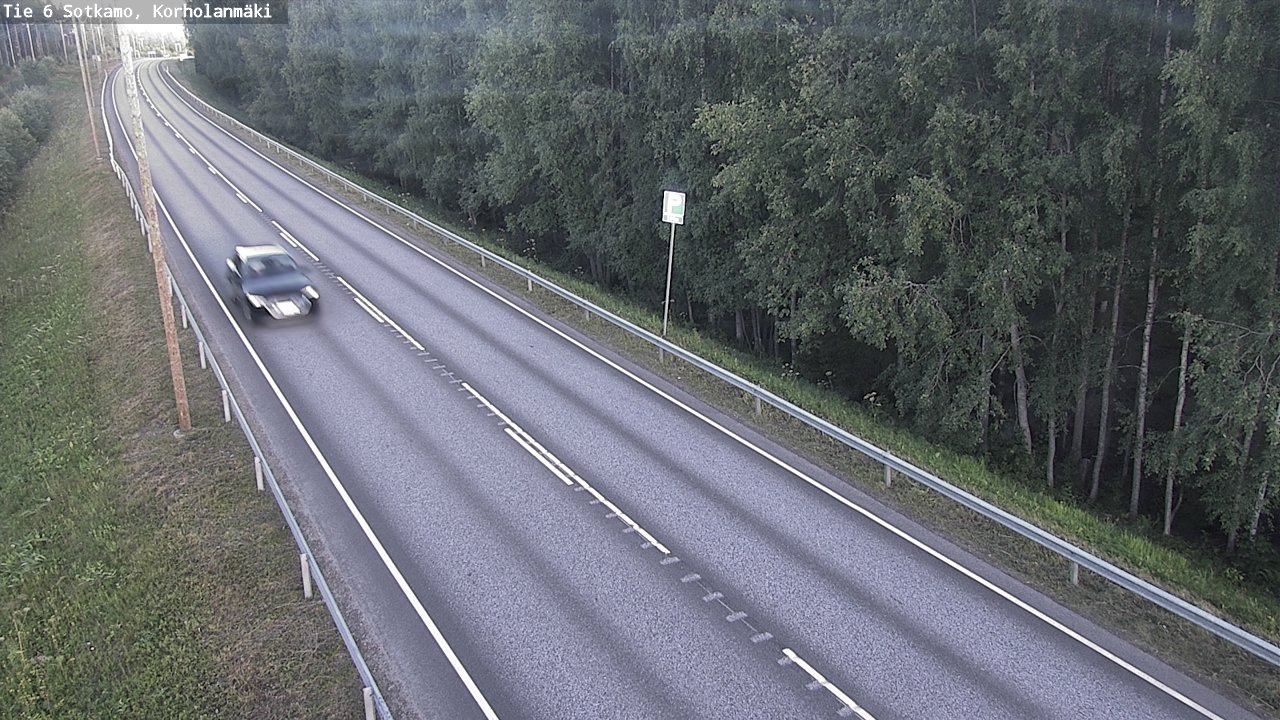 Kelikamerat Kuva Tie 6 Sotkamo, Korholanmäki, Sotkamo, Kainuu