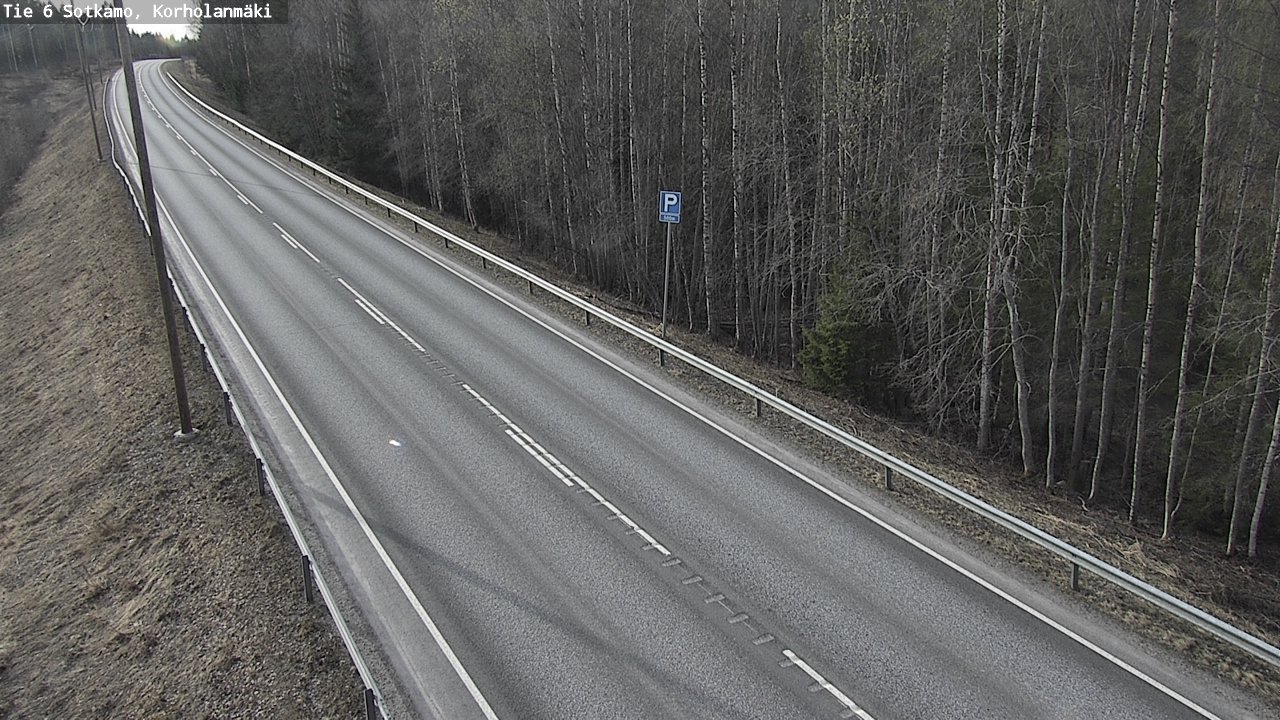 Weather Camera Image Road 6 Sotkamo, Korholanmäki, Sotkamo, Kainuu