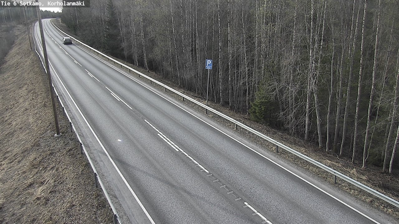 Weather Camera Image Road 6 Sotkamo, Korholanmäki, Sotkamo, Kainuu