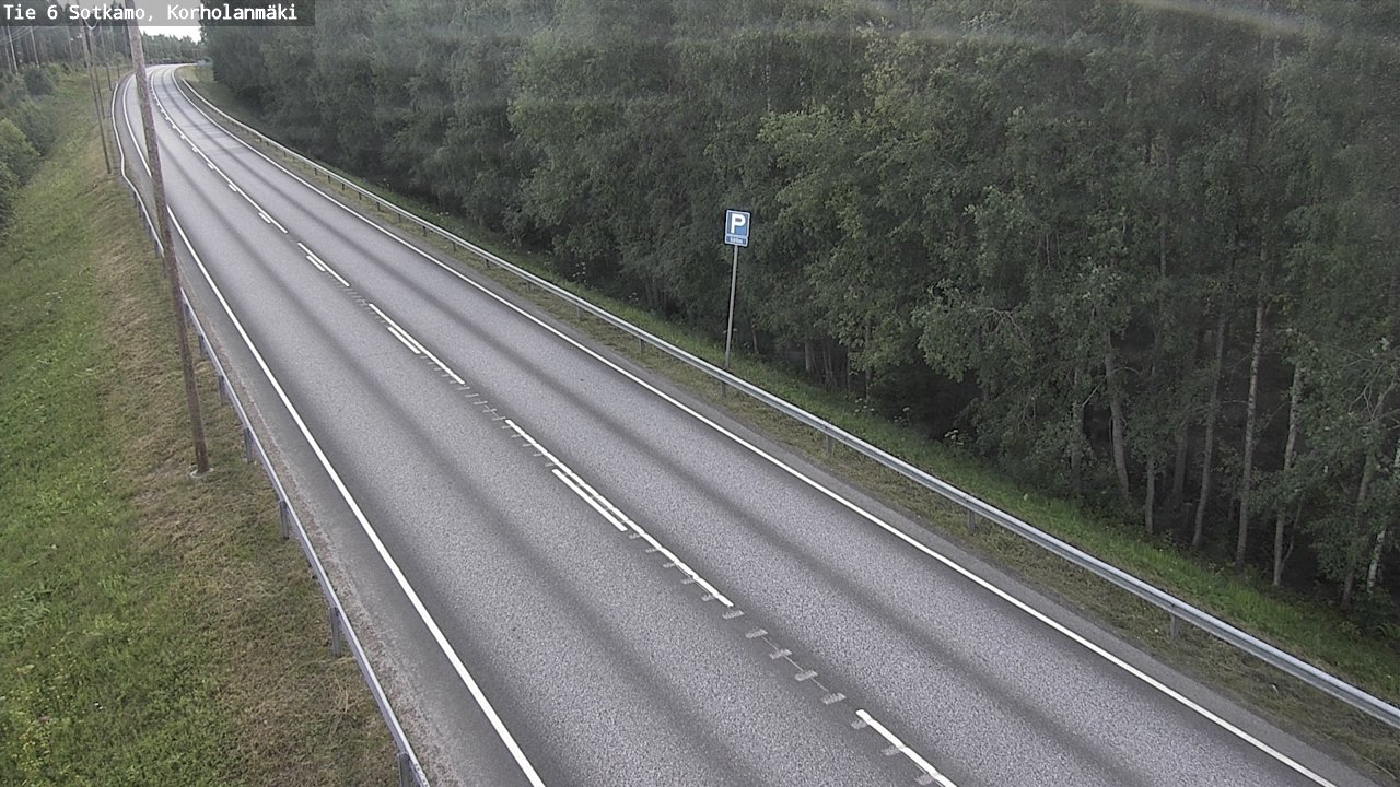 Weather Camera Image Road 6 Sotkamo, Korholanmäki, Sotkamo, Kainuu