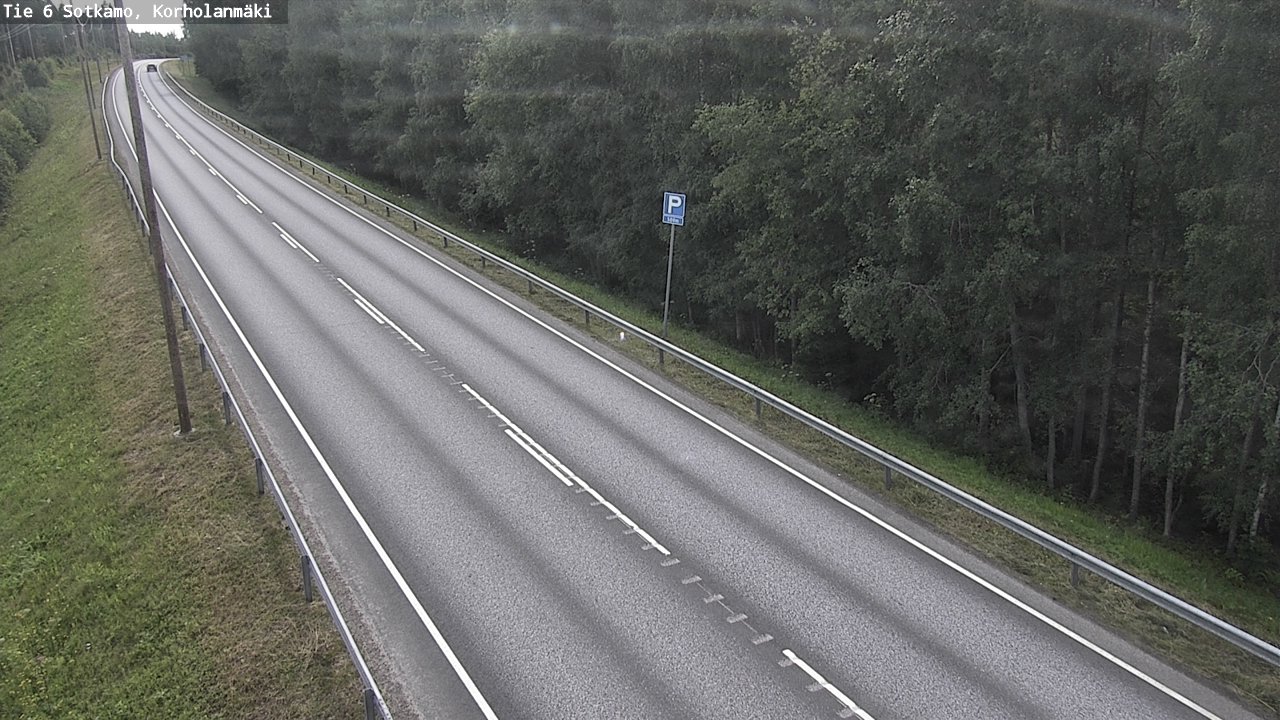 Weather Camera Image Road 6 Sotkamo, Korholanmäki, Sotkamo, Kainuu