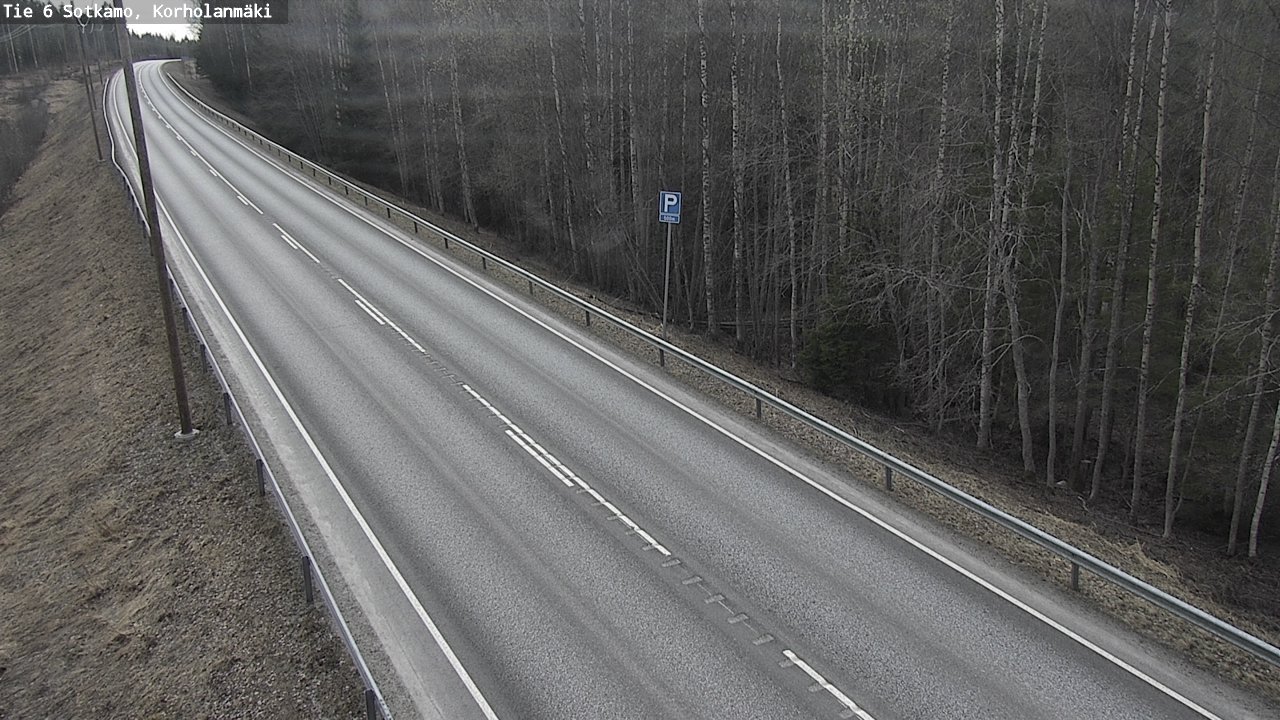 Weather Camera Image Road 6 Sotkamo, Korholanmäki, Sotkamo, Kainuu
