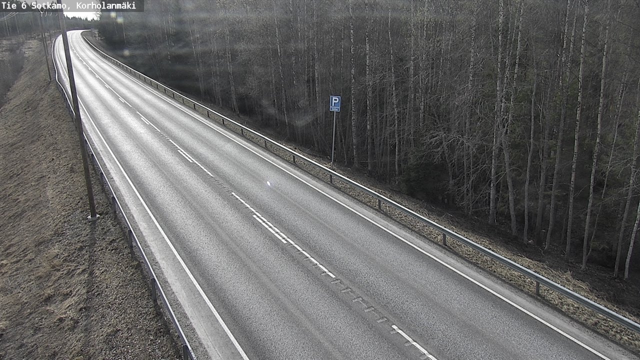 Weather Camera Image Road 6 Sotkamo, Korholanmäki, Sotkamo, Kainuu