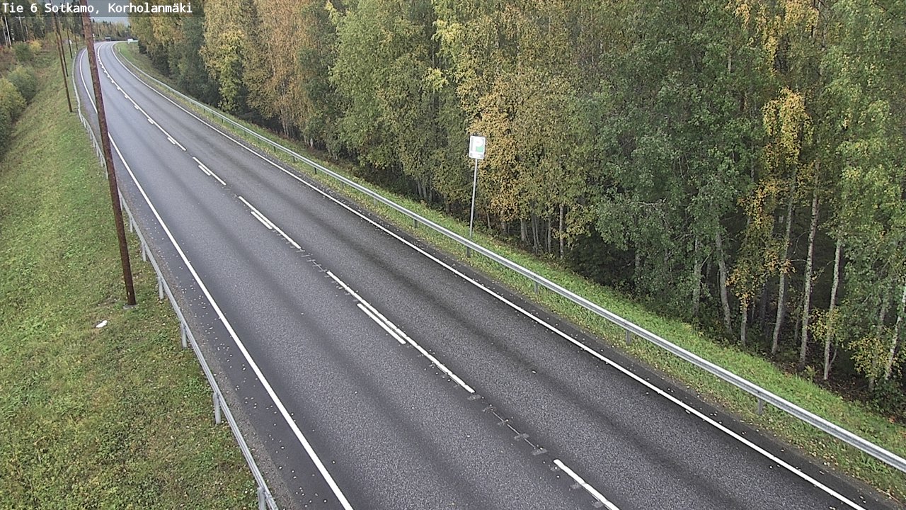 Kelikamerat Kuva Tie 6 Sotkamo, Korholanmäki, Sotkamo, Kainuu