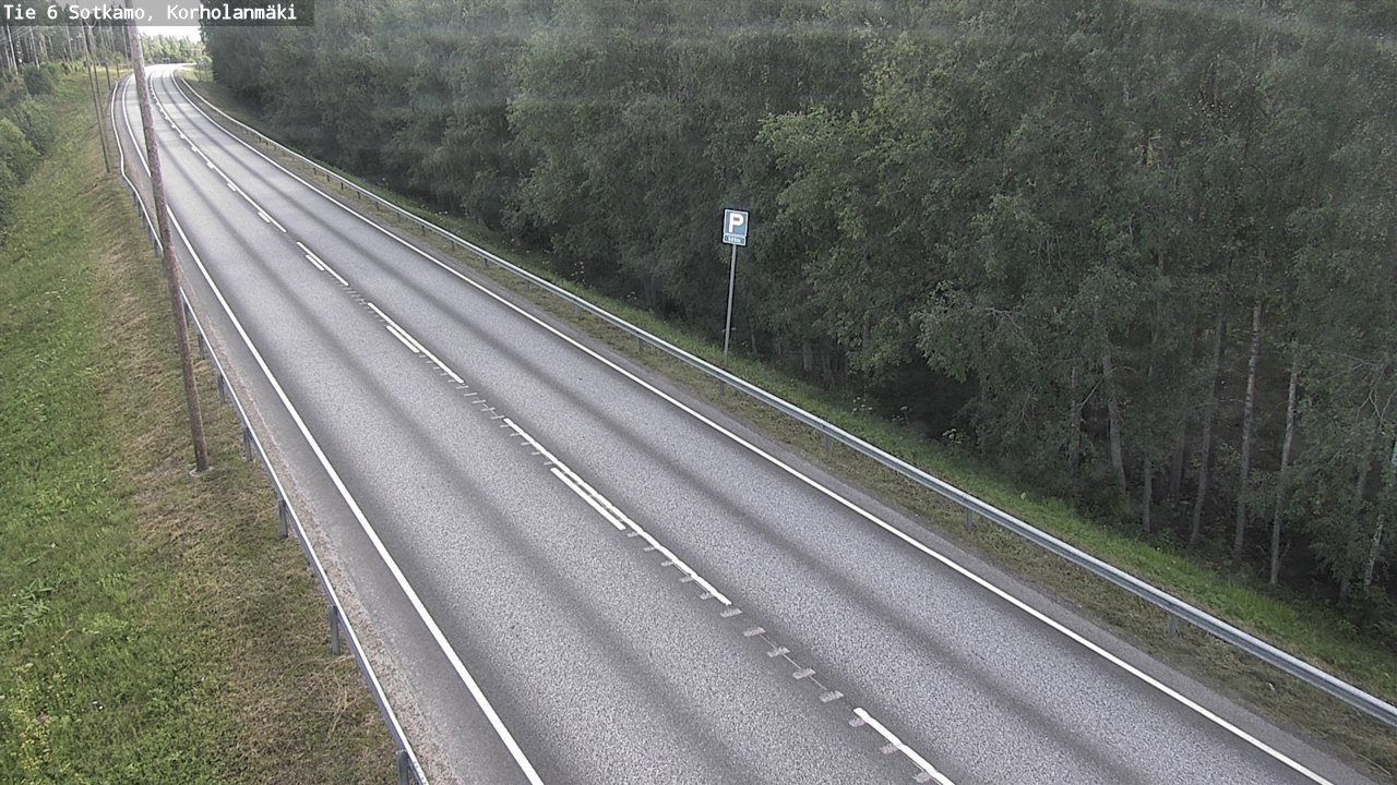 Weather Camera Image Road 6 Sotkamo, Korholanmäki, Sotkamo, Kainuu