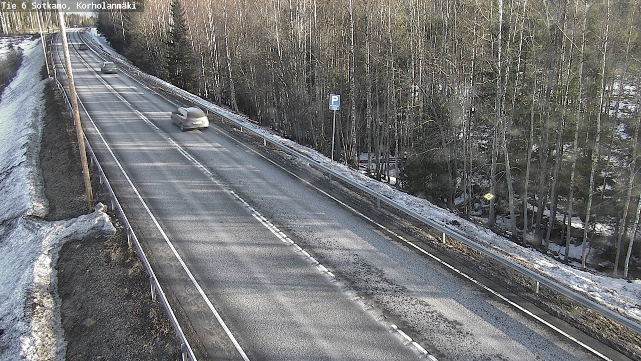 Weather Camera Image Road 6 Sotkamo, Korholanmäki, Sotkamo, Kainuu