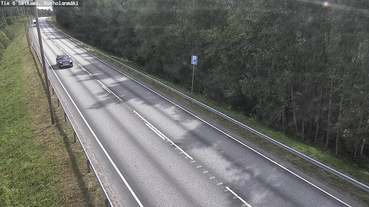 Weather Camera Image Road 6 Sotkamo, Korholanmäki, Sotkamo, Kainuu
