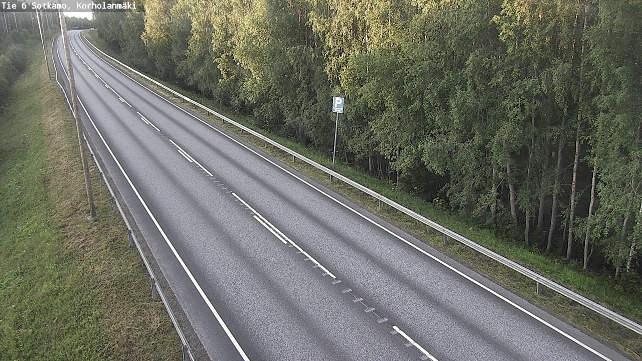 Weather Camera Image Road 6 Sotkamo, Korholanmäki, Sotkamo, Kainuu