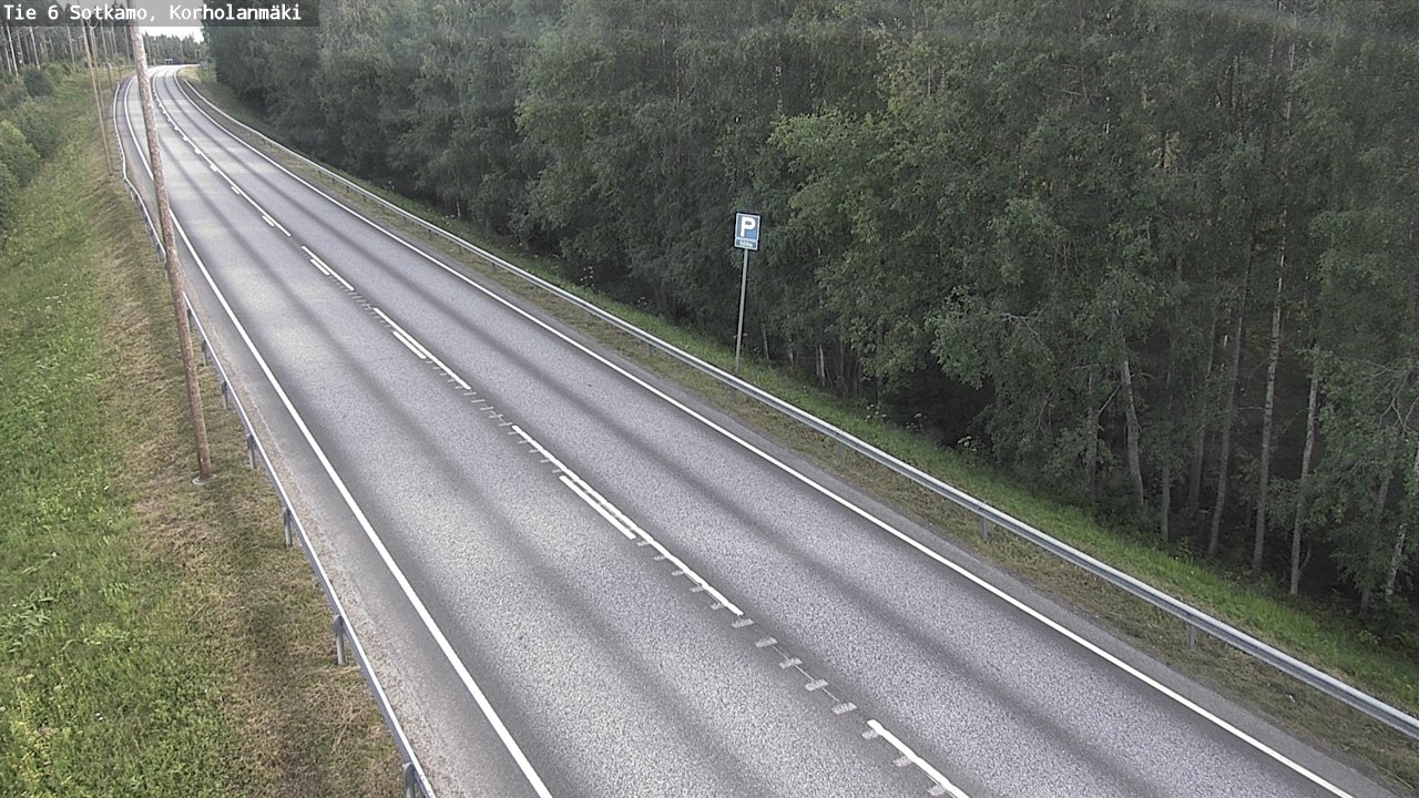 Weather Camera Image Road 6 Sotkamo, Korholanmäki, Sotkamo, Kainuu