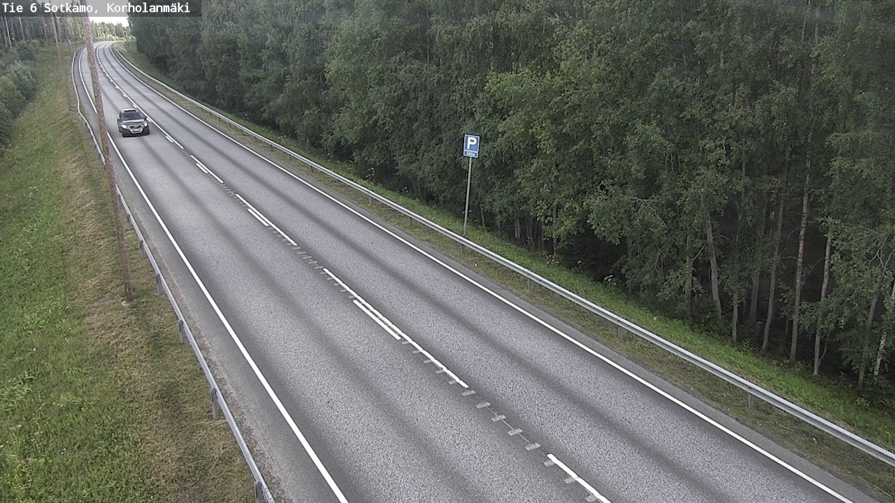 Kelikamerat Kuva Tie 6 Sotkamo, Korholanmäki, Sotkamo, Kainuu