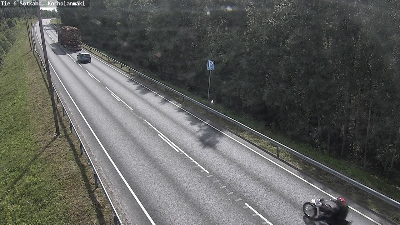 Weather Camera Image Road 6 Sotkamo, Korholanmäki, Sotkamo, Kainuu