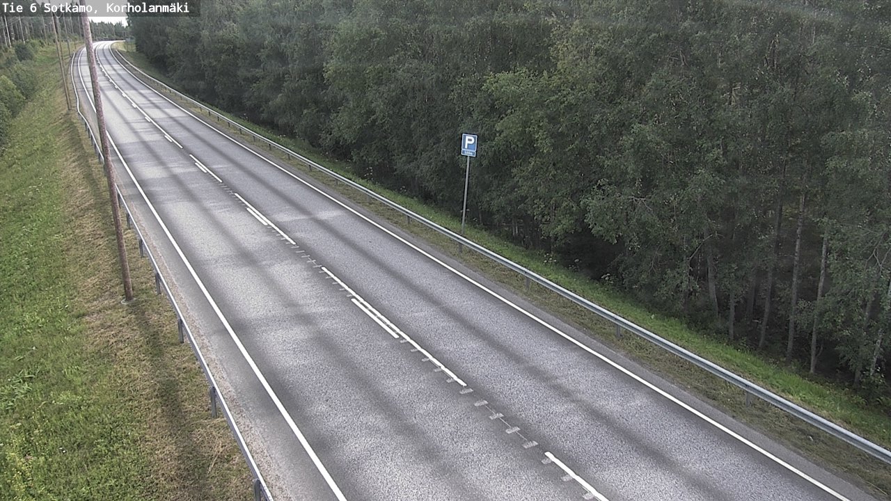 Weather Camera Image Road 6 Sotkamo, Korholanmäki, Sotkamo, Kainuu