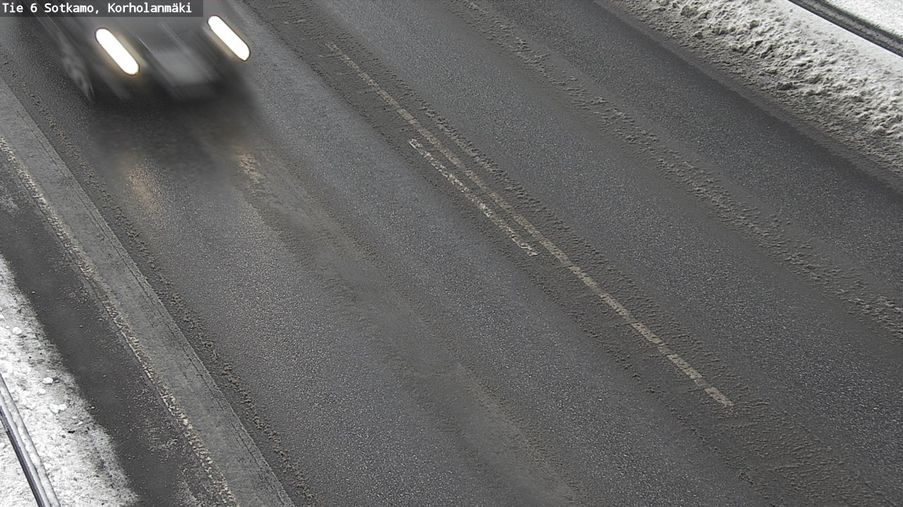 Weather Camera Image Road 6 Sotkamo, Korholanmäki, Sotkamo, Kainuu