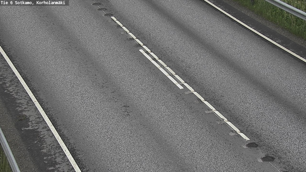 Weather Camera Image Road 6 Sotkamo, Korholanmäki, Sotkamo, Kainuu