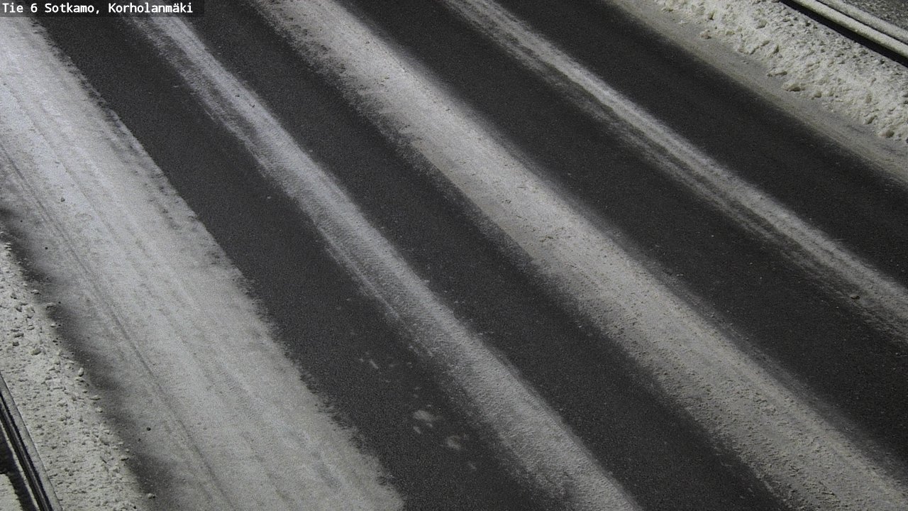 Weather Camera Image Väg 6 Sotkamo, Korholanmäki, Sotkamo, Kainuu