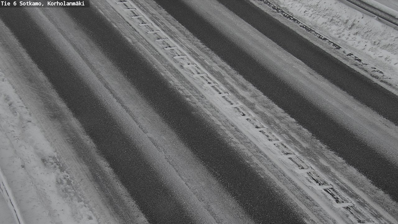 Weather Camera Image Road 6 Sotkamo, Korholanmäki, Sotkamo, Kainuu