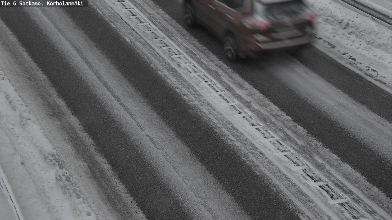 Weather Camera Image Väg 6 Sotkamo, Korholanmäki, Sotkamo, Kainuu