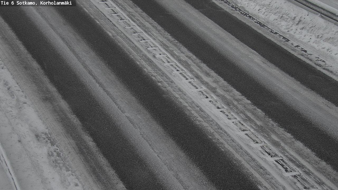 Weather Camera Image Road 6 Sotkamo, Korholanmäki, Sotkamo, Kainuu