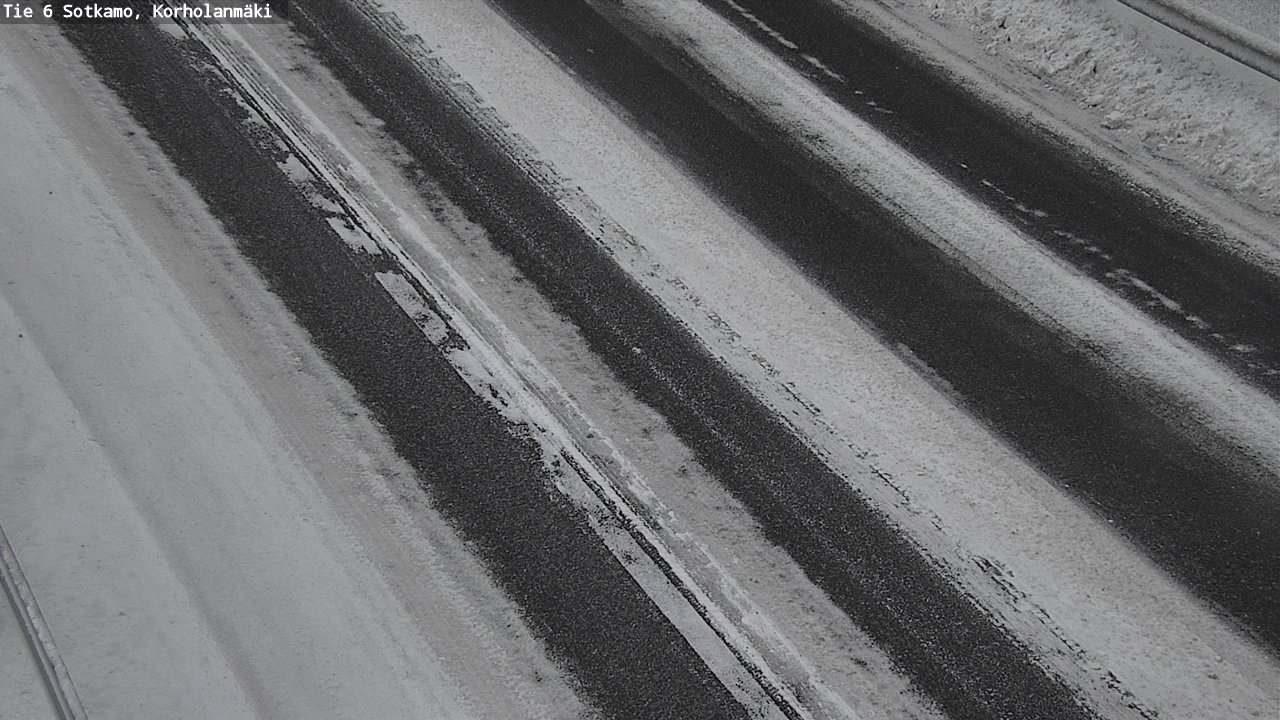 Weather Camera Image Väg 6 Sotkamo, Korholanmäki, Sotkamo, Kainuu