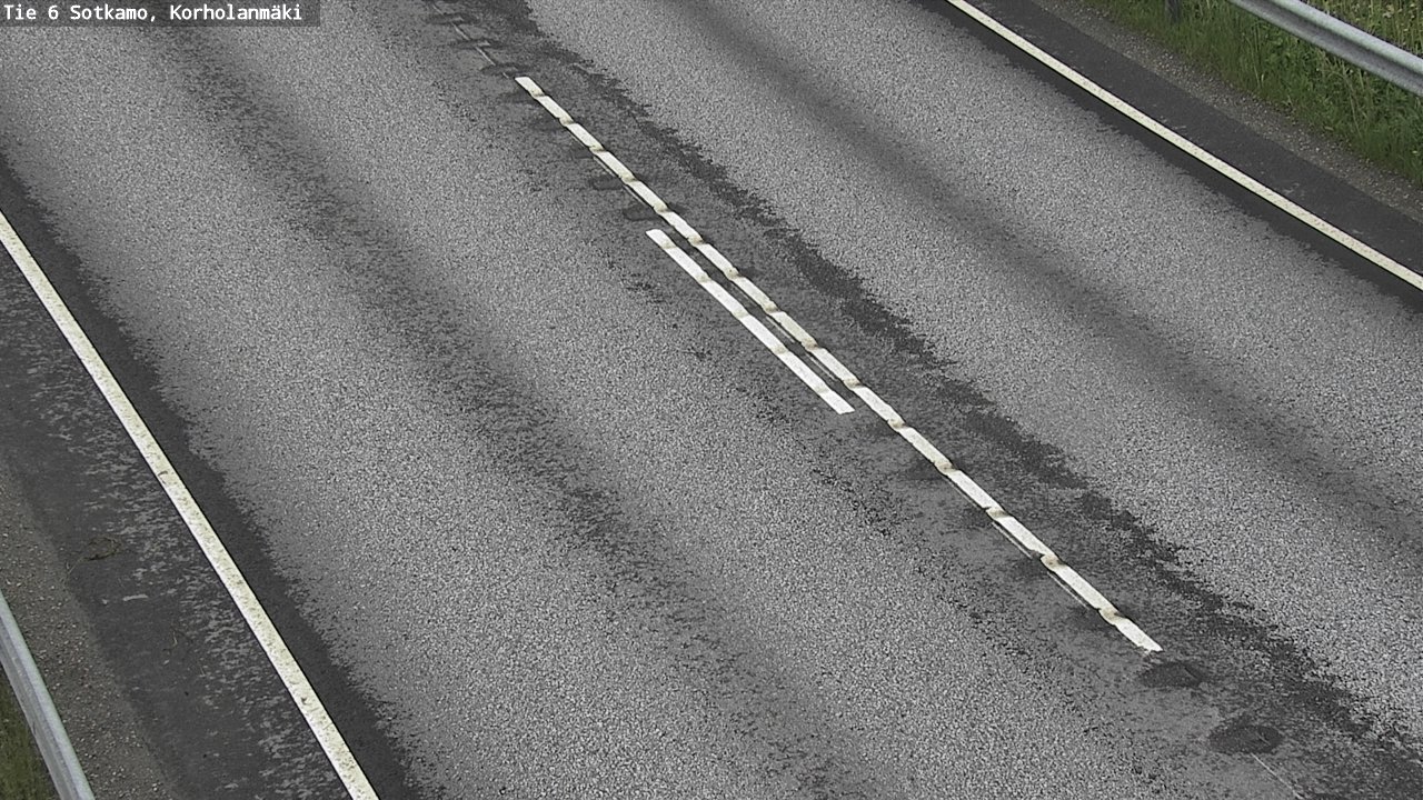 Weather Camera Image Road 6 Sotkamo, Korholanmäki, Sotkamo, Kainuu