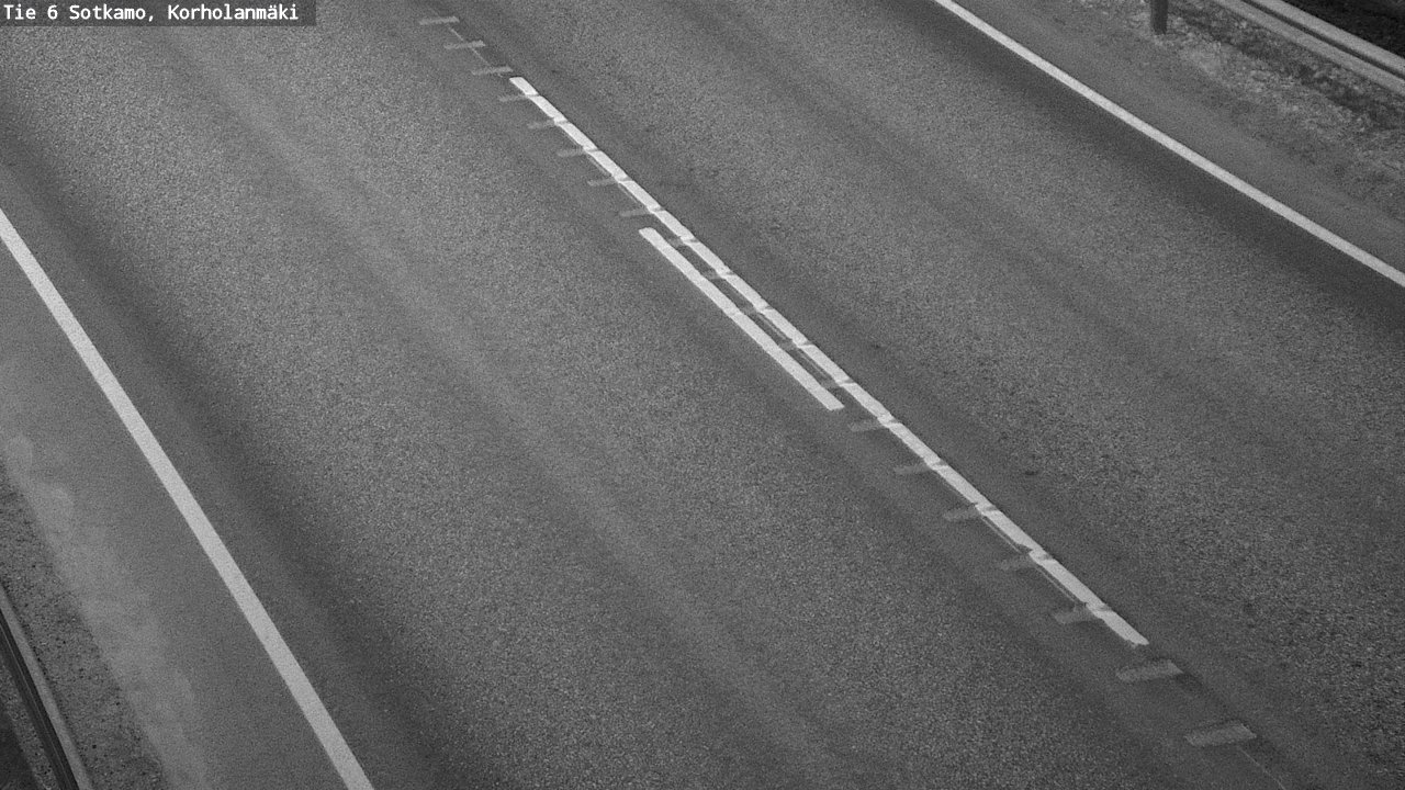 Weather Camera Image Road 6 Sotkamo, Korholanmäki, Sotkamo, Kainuu