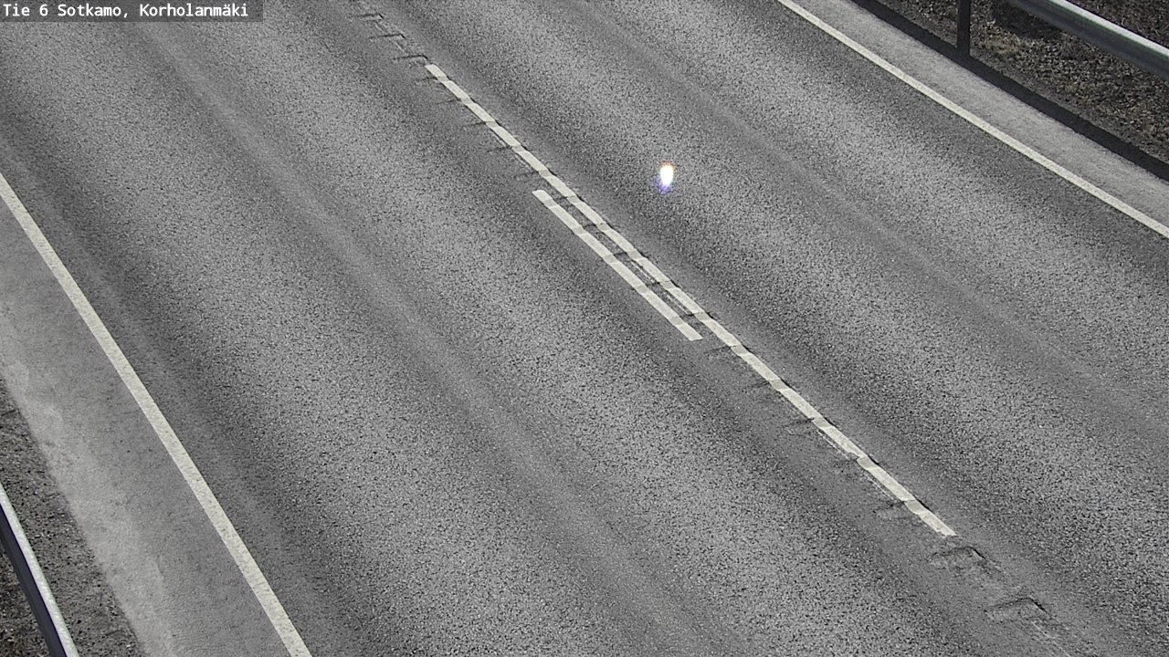 Weather Camera Image Väg 6 Sotkamo, Korholanmäki, Sotkamo, Kainuu