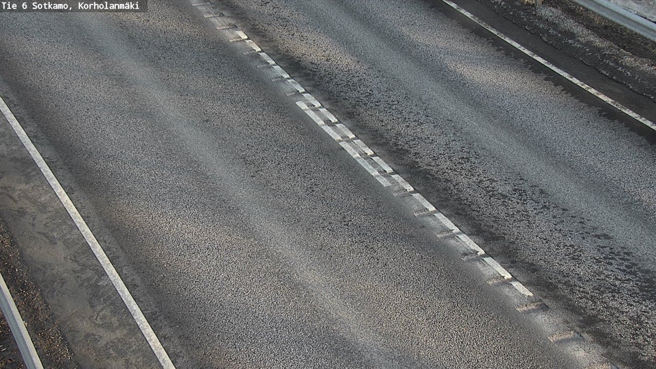 Weather Camera Image Road 6 Sotkamo, Korholanmäki, Sotkamo, Kainuu