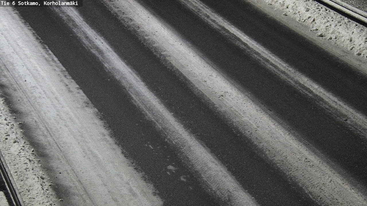 Weather Camera Image Väg 6 Sotkamo, Korholanmäki, Sotkamo, Kainuu