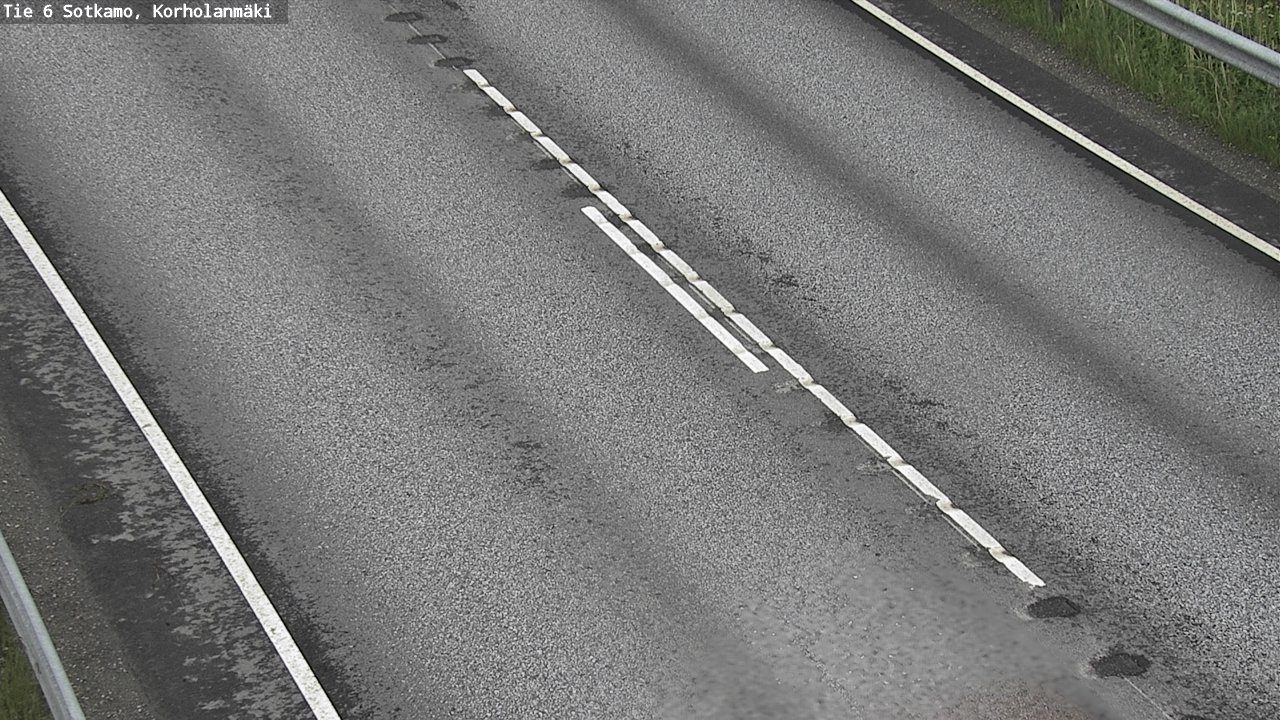 Weather Camera Image Road 6 Sotkamo, Korholanmäki, Sotkamo, Kainuu
