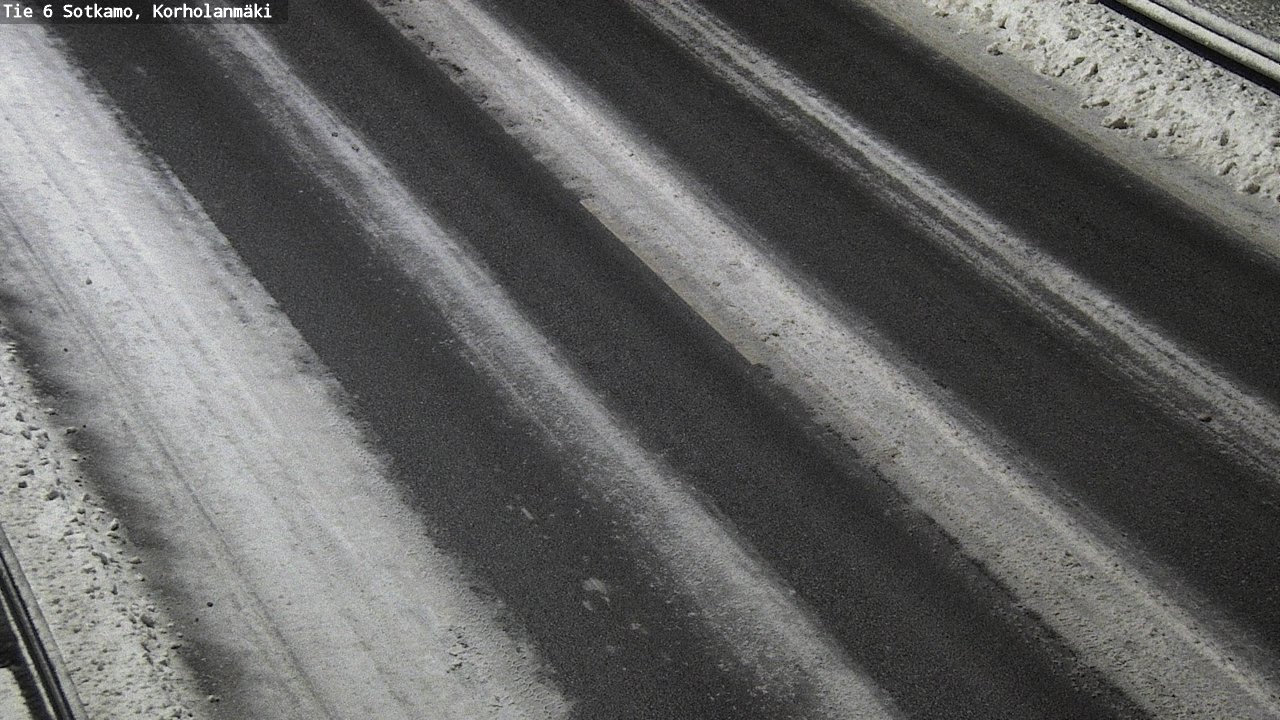 Weather Camera Image Väg 6 Sotkamo, Korholanmäki, Sotkamo, Kainuu
