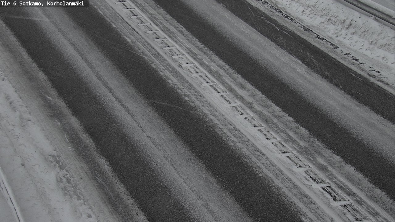 Weather Camera Image Väg 6 Sotkamo, Korholanmäki, Sotkamo, Kainuu