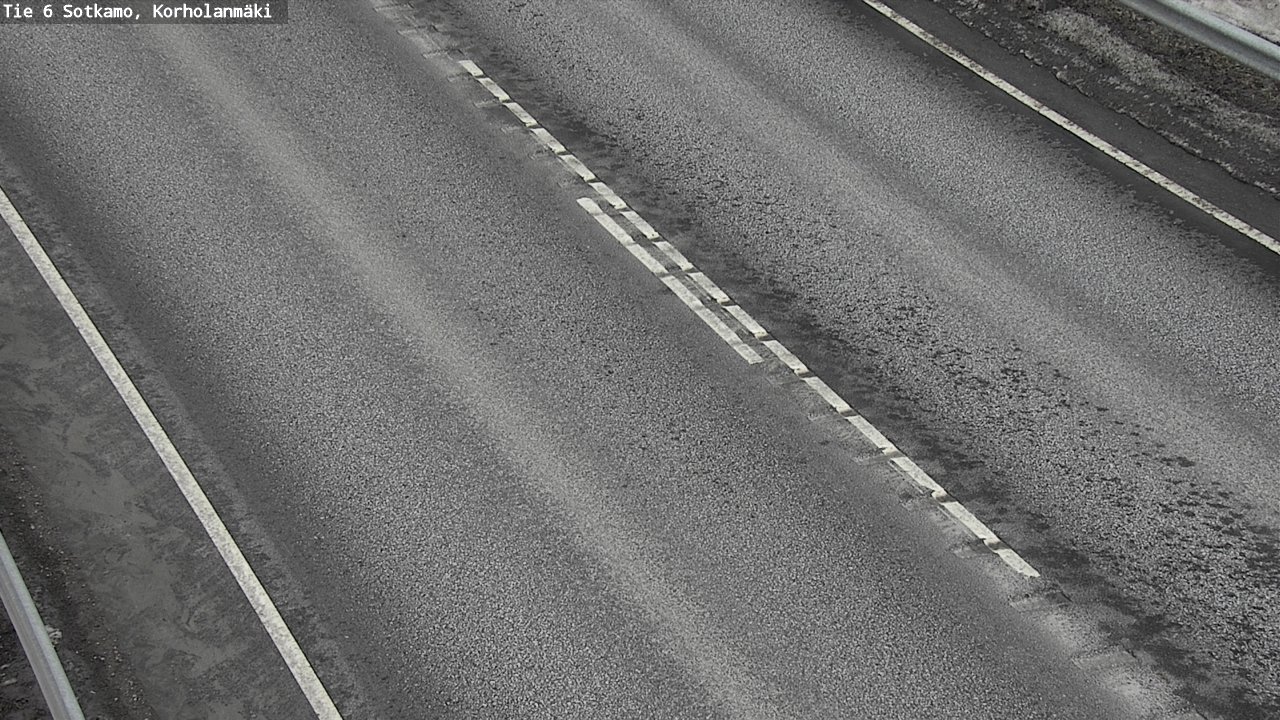 Weather Camera Image Väg 6 Sotkamo, Korholanmäki, Sotkamo, Kainuu