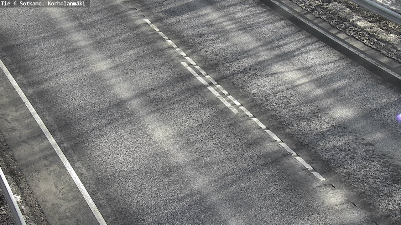 Weather Camera Image Väg 6 Sotkamo, Korholanmäki, Sotkamo, Kainuu