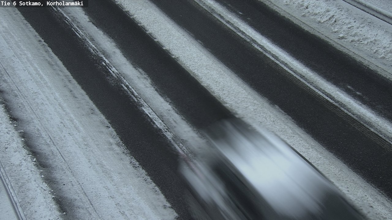 Weather Camera Image Väg 6 Sotkamo, Korholanmäki, Sotkamo, Kainuu