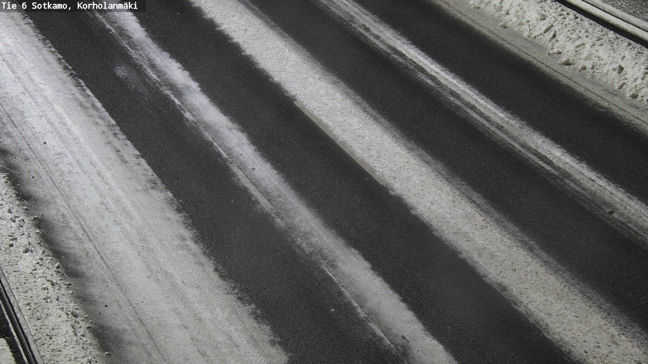 Weather Camera Image Väg 6 Sotkamo, Korholanmäki, Sotkamo, Kainuu