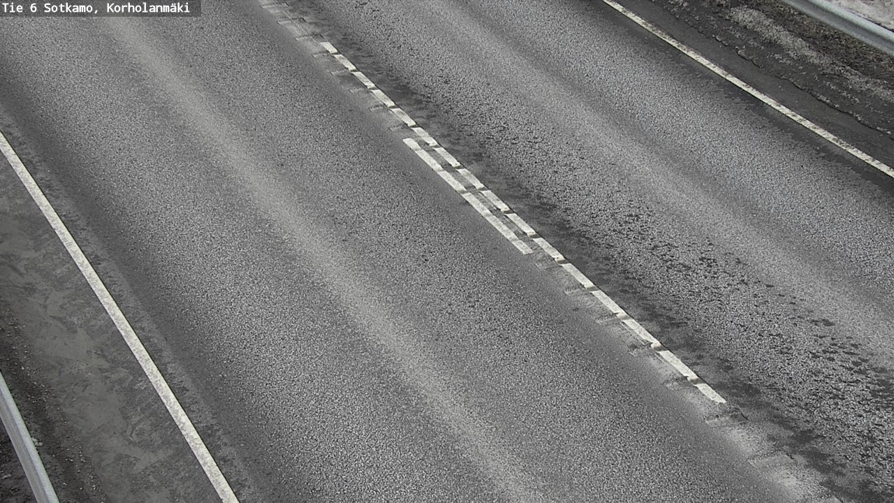 Weather Camera Image Väg 6 Sotkamo, Korholanmäki, Sotkamo, Kainuu