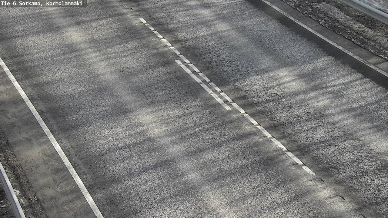 Weather Camera Image Väg 6 Sotkamo, Korholanmäki, Sotkamo, Kainuu