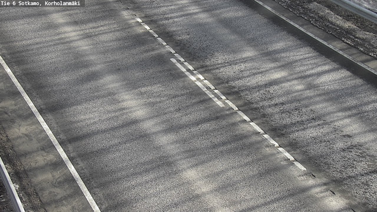 Weather Camera Image Väg 6 Sotkamo, Korholanmäki, Sotkamo, Kainuu